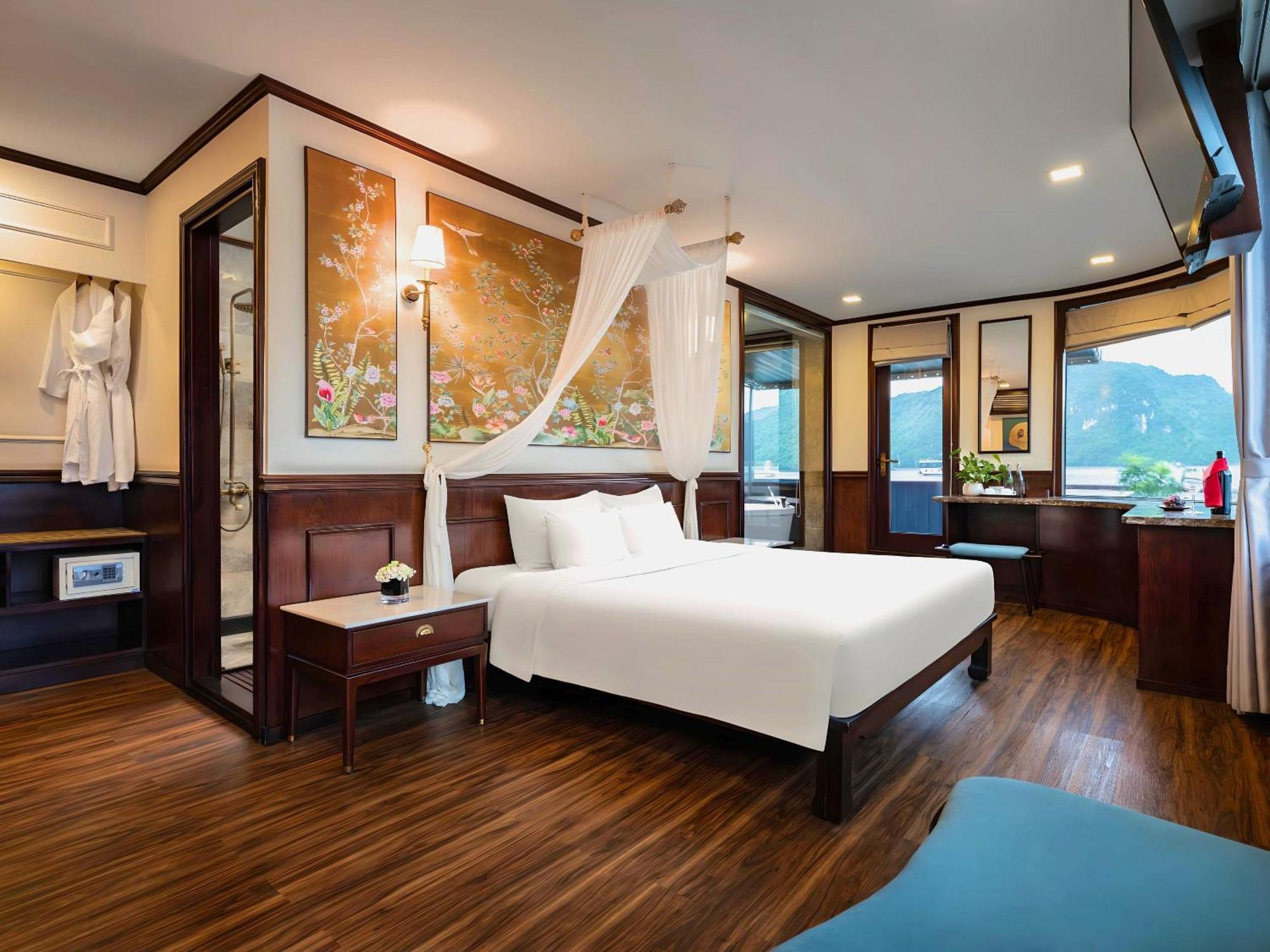 Hotel Amanda Luxury Cruise Hạ Long Exterior foto